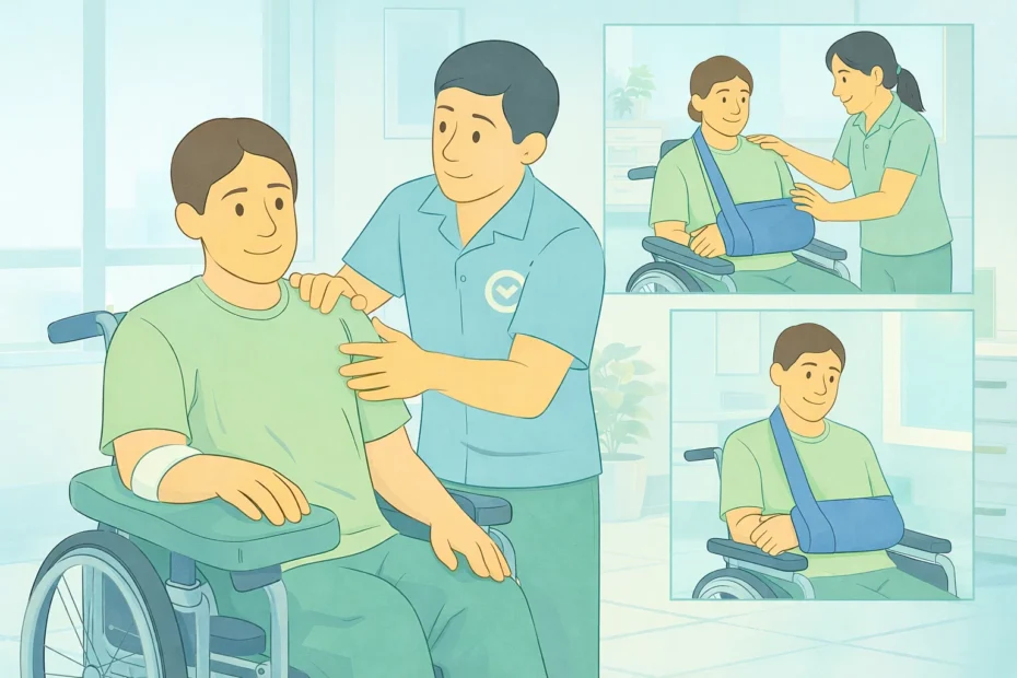 ombro do hemiplégico após AVC